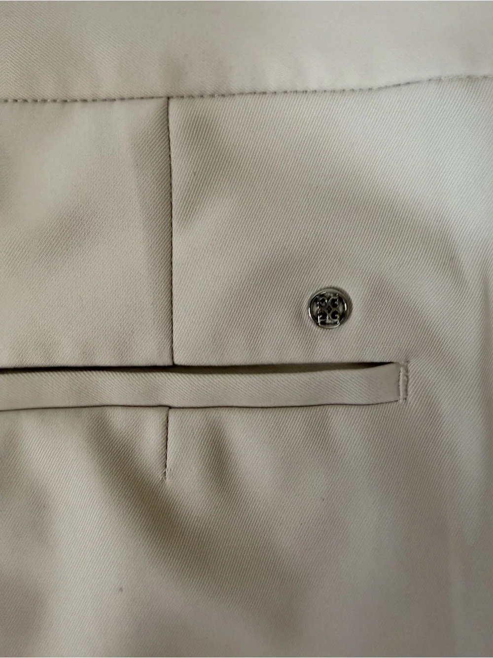 G/FORE Beige Golf pants- women’s size 4 - Picture 4 of 5